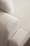 Atelier Del Sofa Eti Oak 3 Seater - White